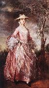 GAINSBOROUGH, Thomas Mary, Countess of Howe sd Germany oil painting artist